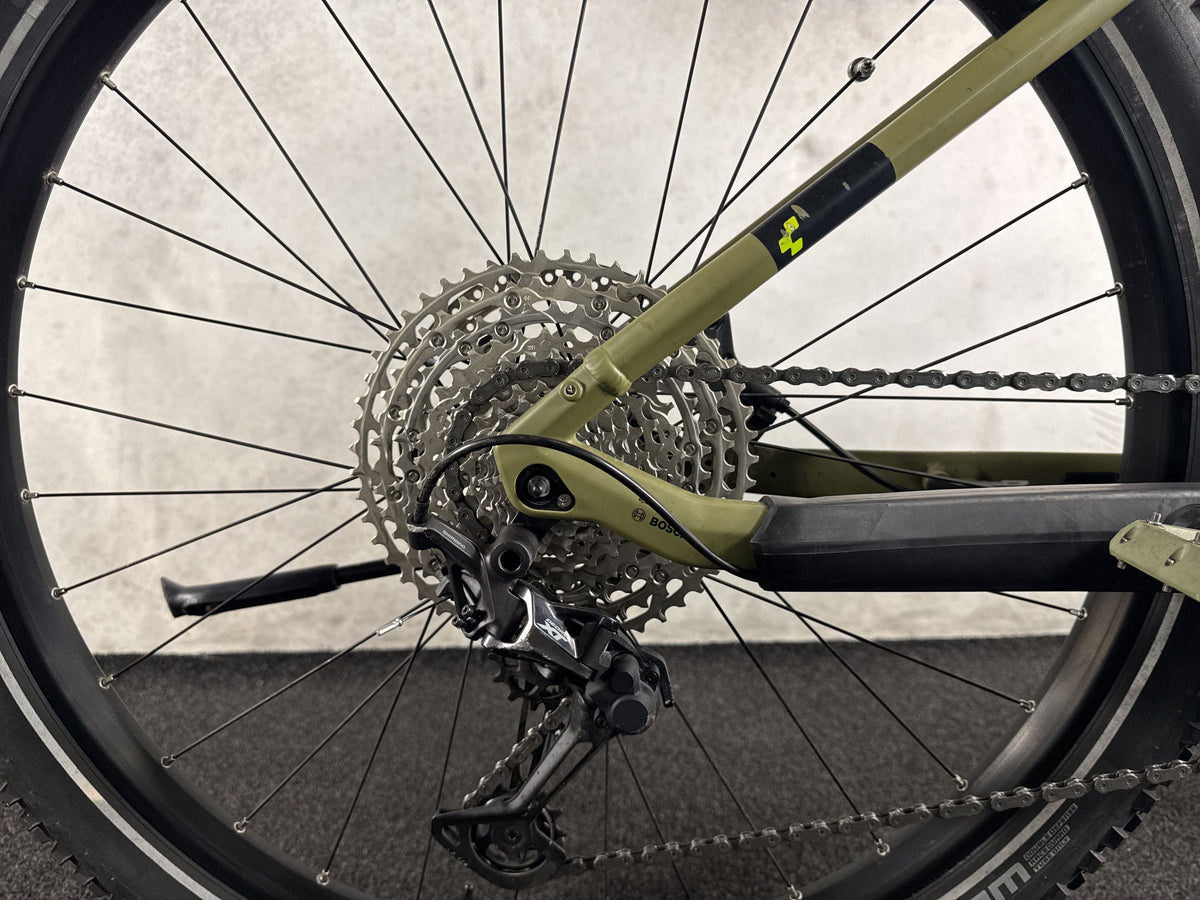 Cube Reaction Hybrid Race 750 gebraucht – Hinterradnabe und Schaltung