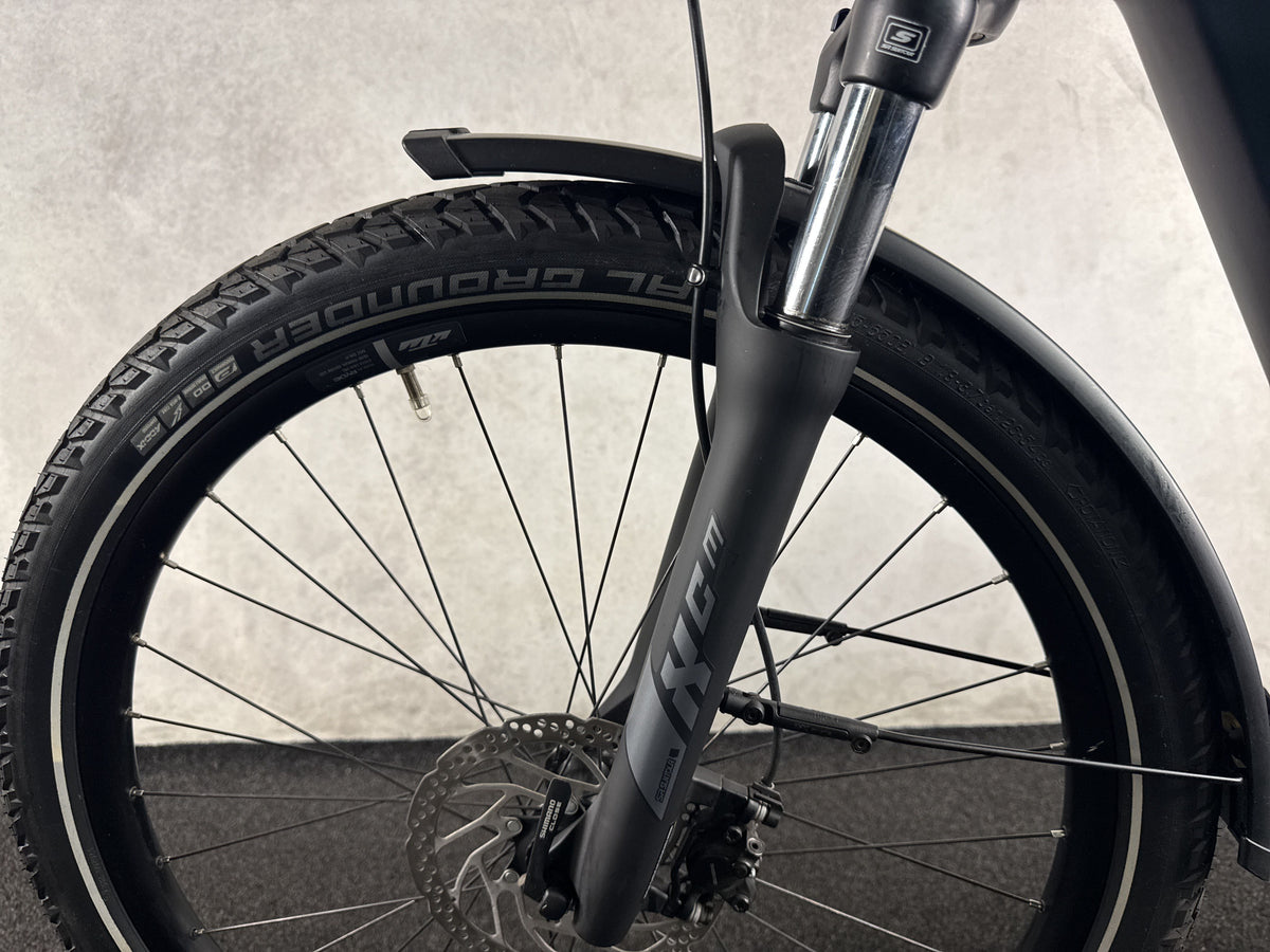 KTM Macina Gran P610 gebraucht – Vorderrad und Gabel