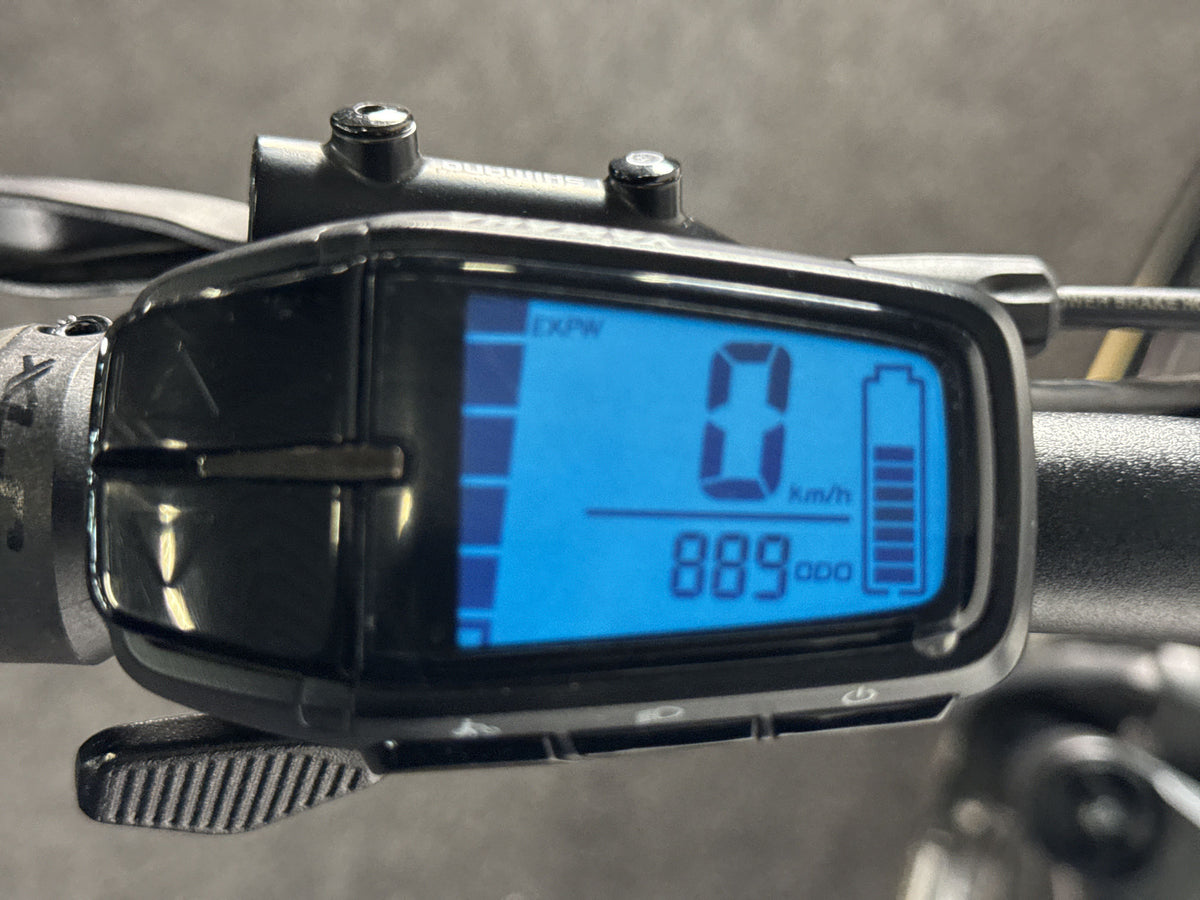 Haibike Trekking 7 gebraucht – Display