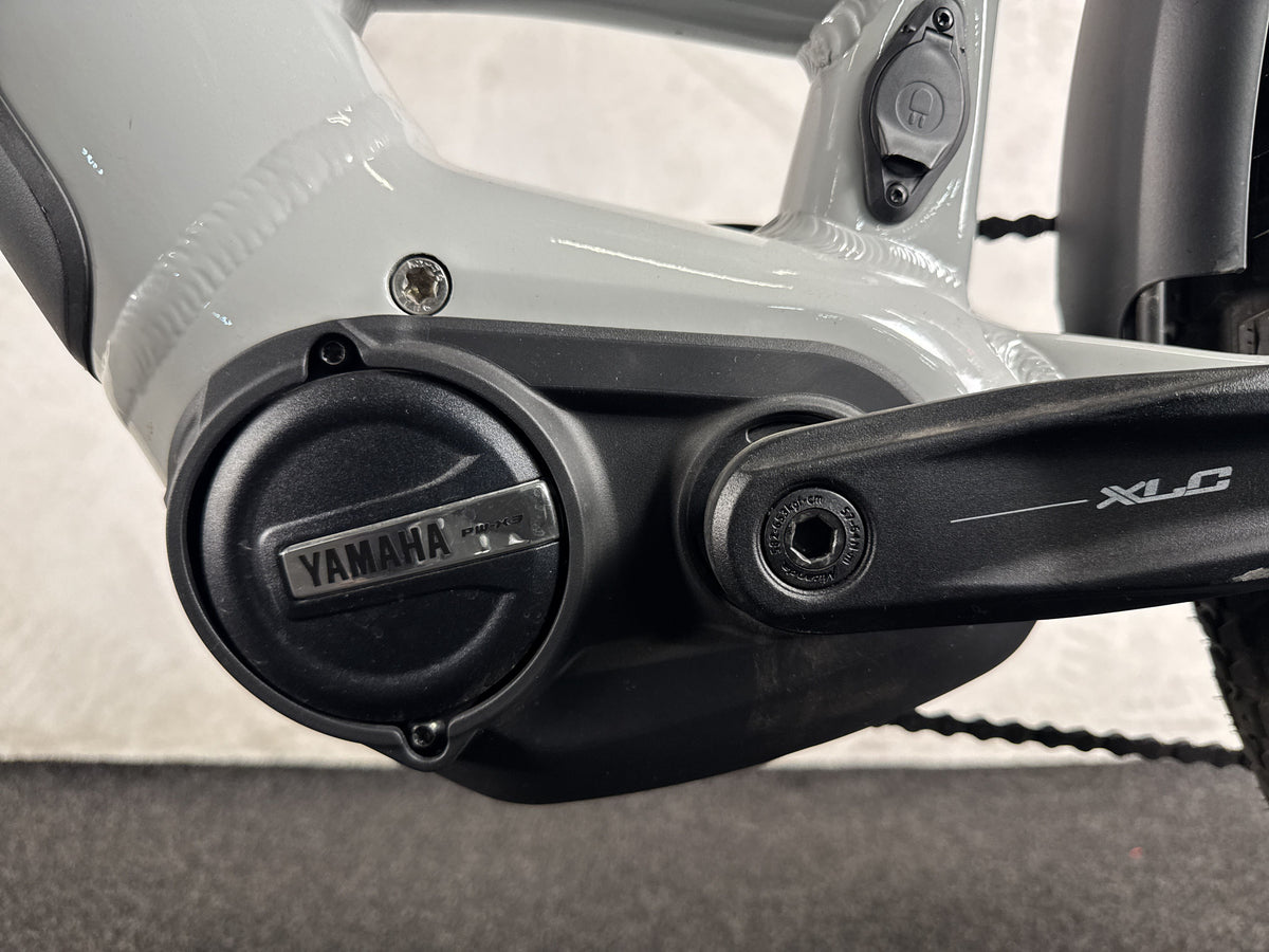 Haibike Trekking 7 gebraucht – Motor von links