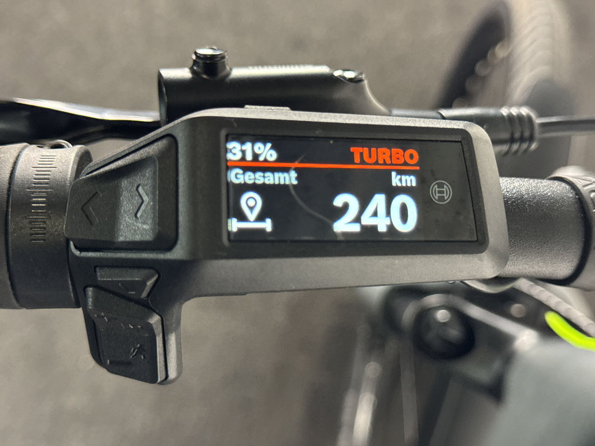 CUBE Kathmandu Hybrid ONE 800 gebraucht – Display
