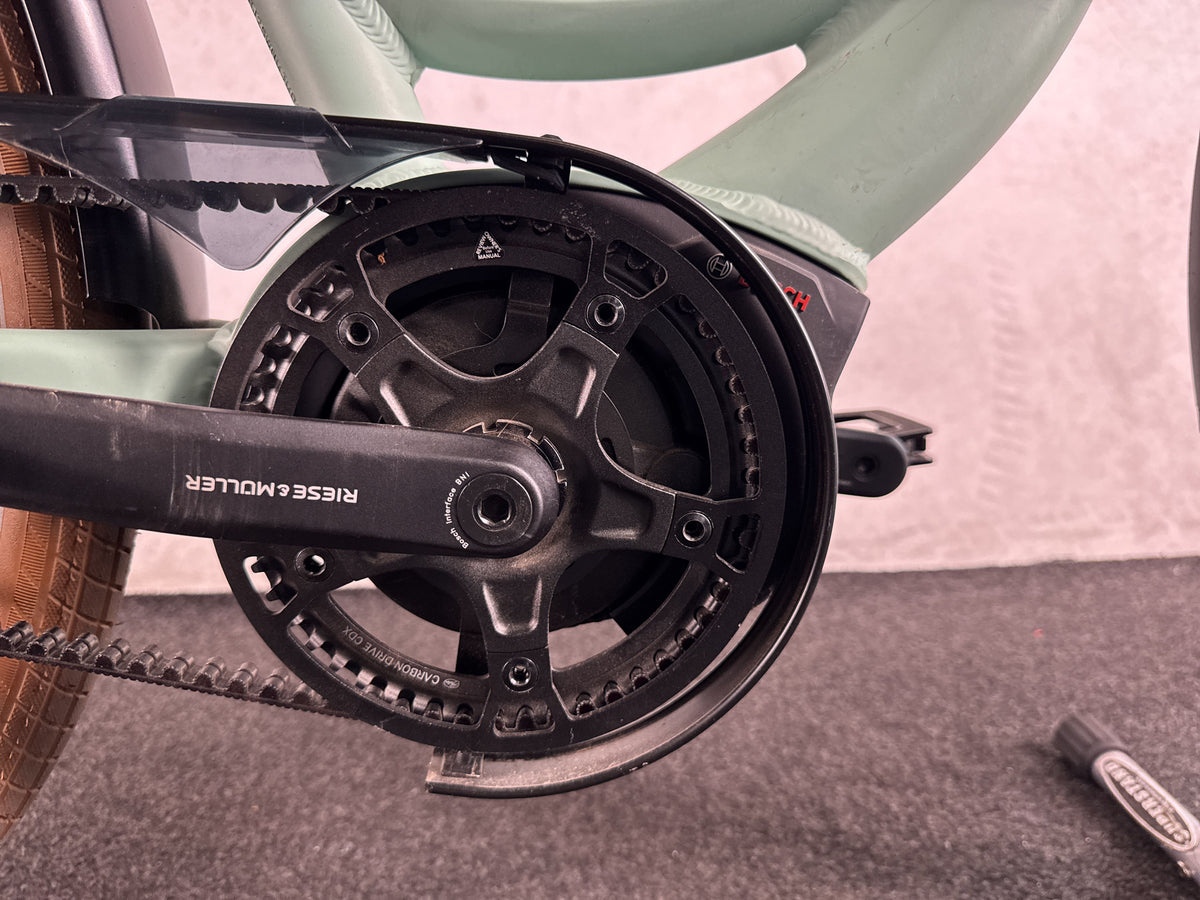 Riese & Müller Swing vario gebraucht – Motor von rechts