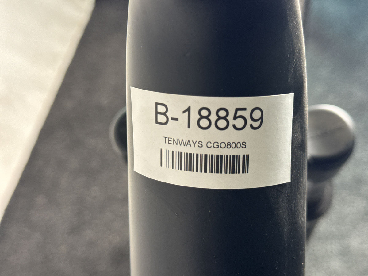 TENWAYS CGO800S gebraucht – Rahmennummer-Etikett