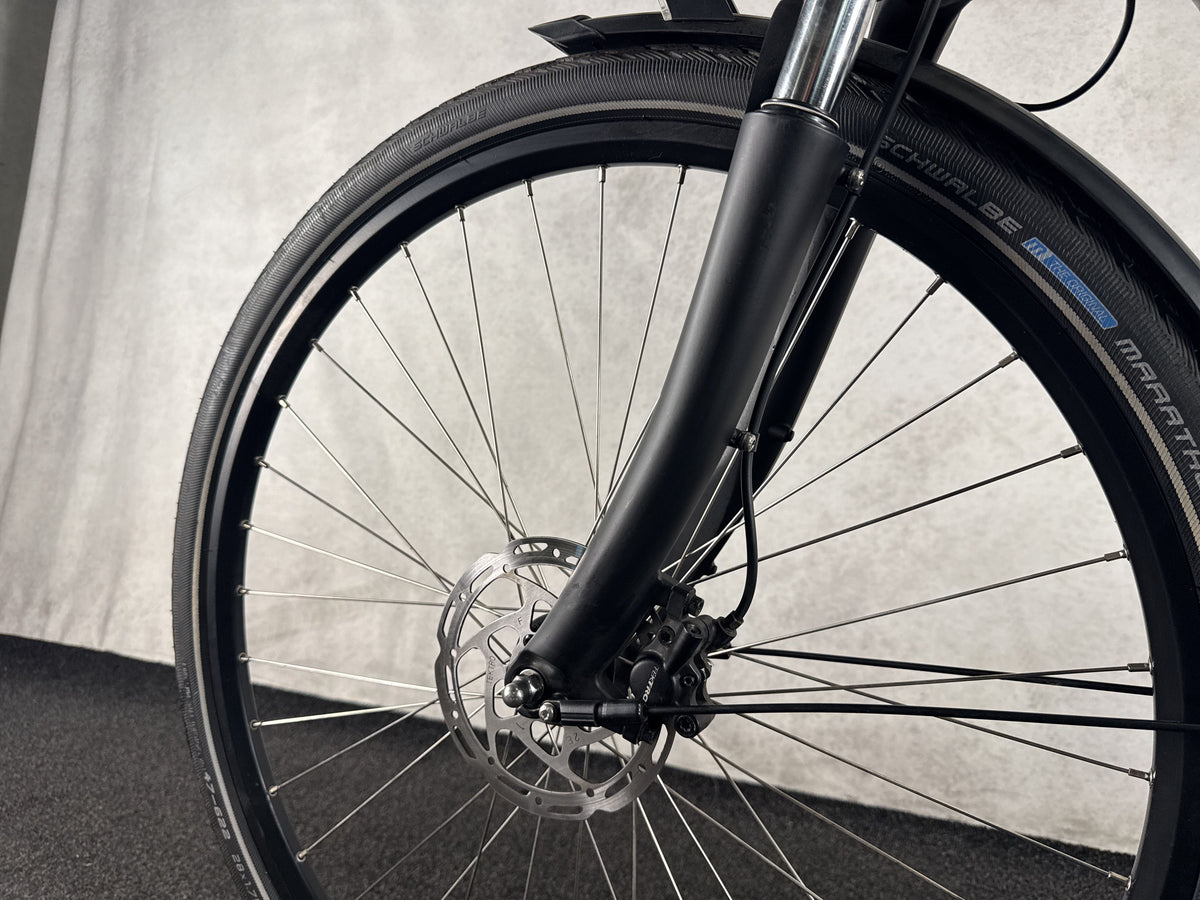 Batavus Finez gebraucht – Vorderrad und Gabel