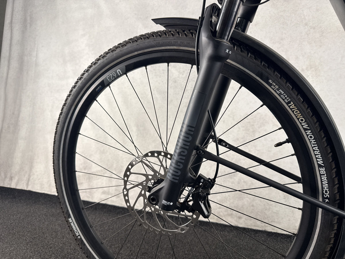Simplon Chenoa e:Low Premium E14 gebraucht – Vorderrad und Gabel