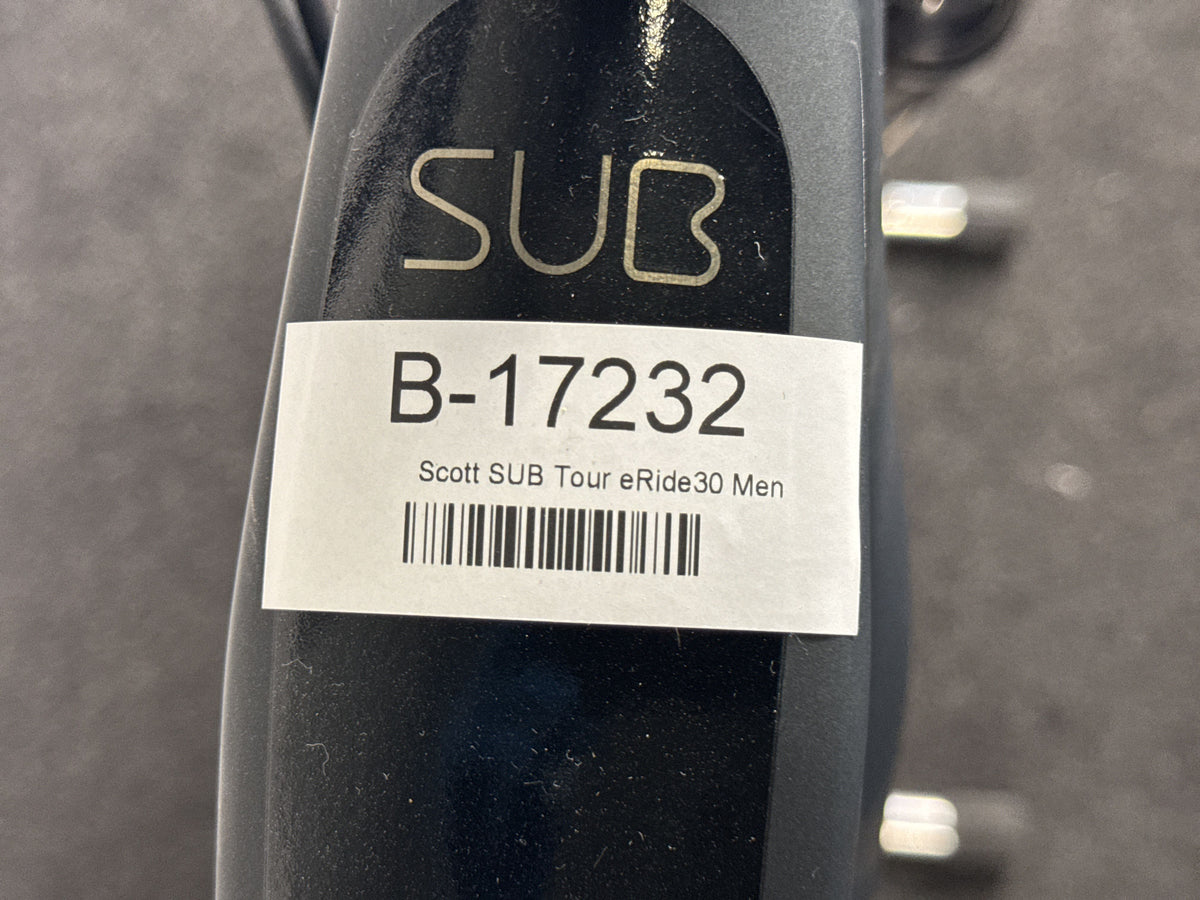Scott Sub Tour eRide 30 Men gebraucht – Rahmennummer-Etikett