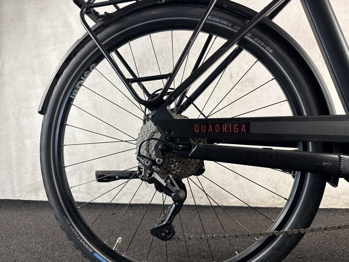 Kettler QUADRIGA CX gebraucht – Hinterradnabe und Schaltung