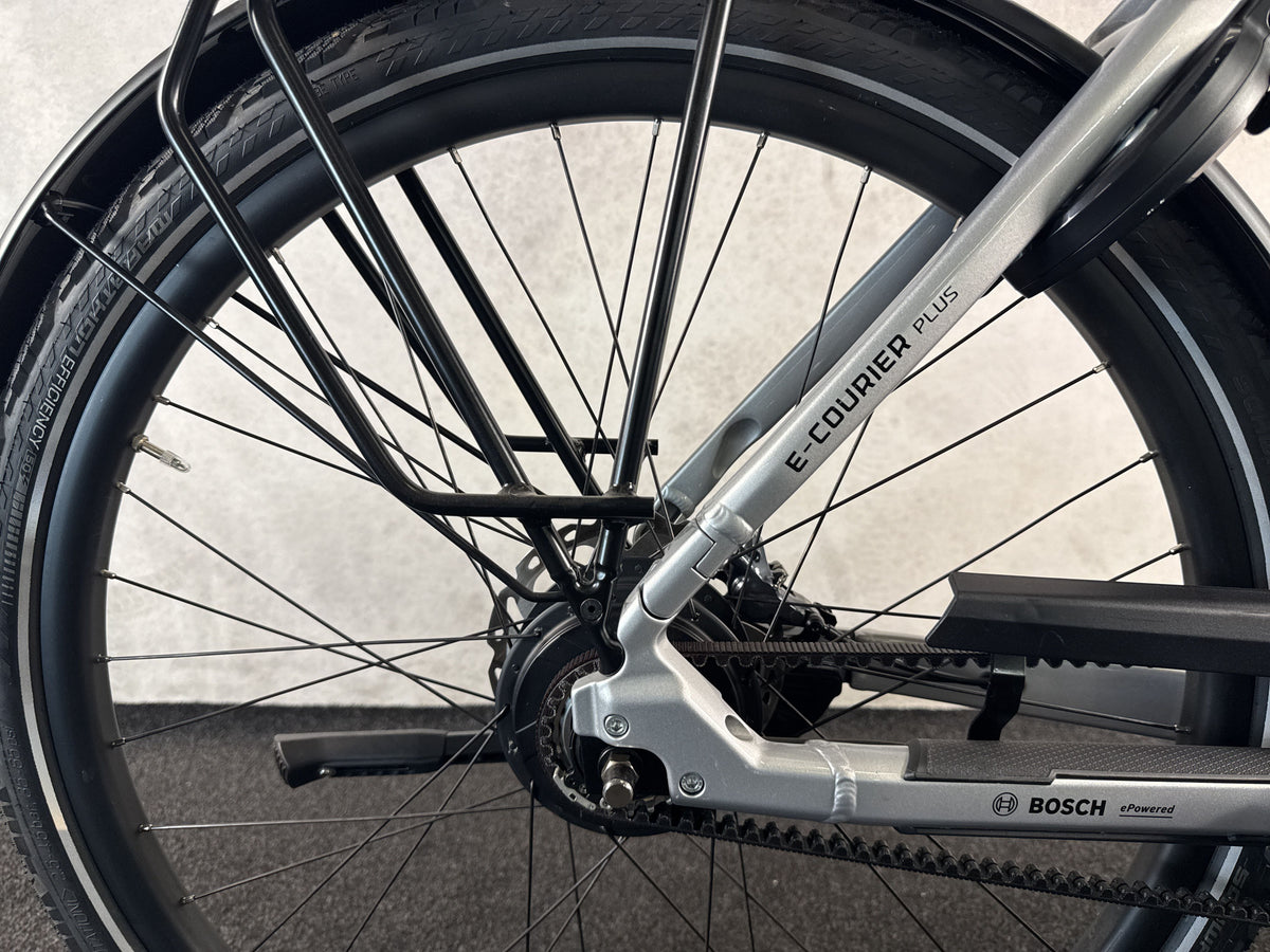 Stevens E-Courier Plus Forma gebraucht – Hinterradnabe und Schaltung