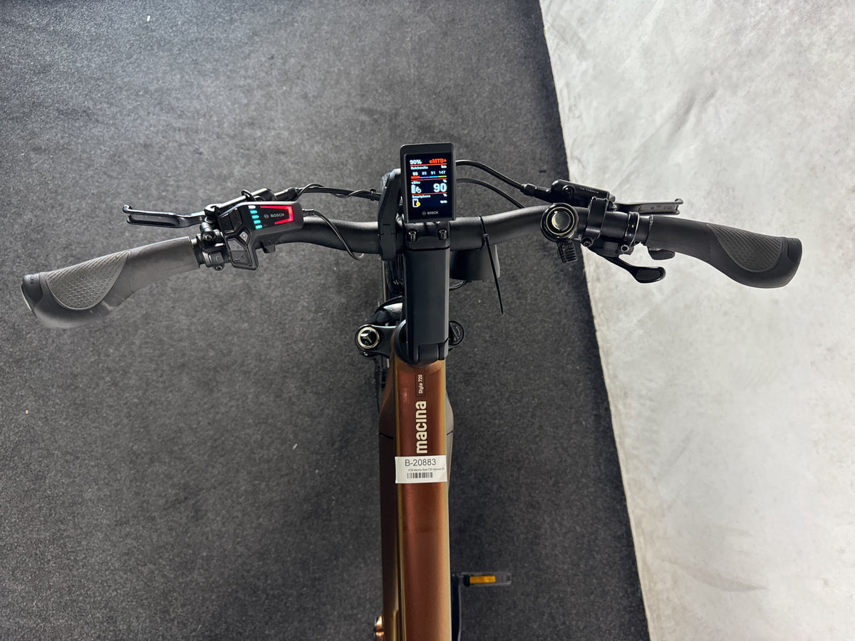 KTM Macina Style 720 gebraucht – Cockpit aus Fahrersicht