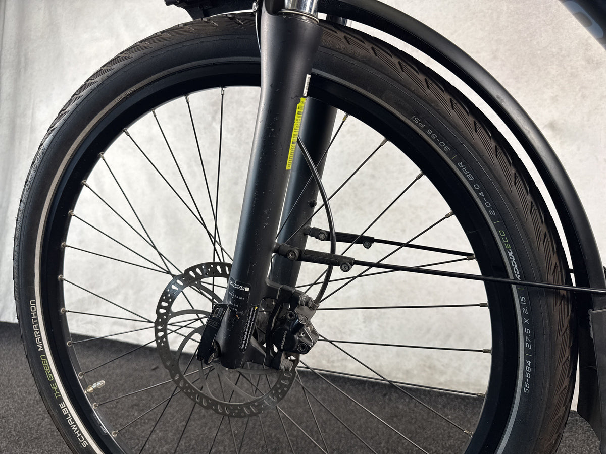 Winora Sinus R8E gebraucht – Vorderrad und Gabel