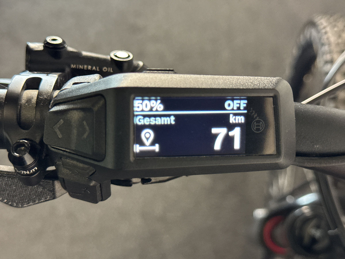 Haibike AllMtn 4 gebraucht – Display