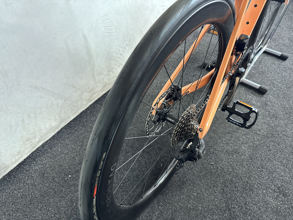 Rose Xlite 04 105 Di2 Advanced gebraucht – Hinterrad