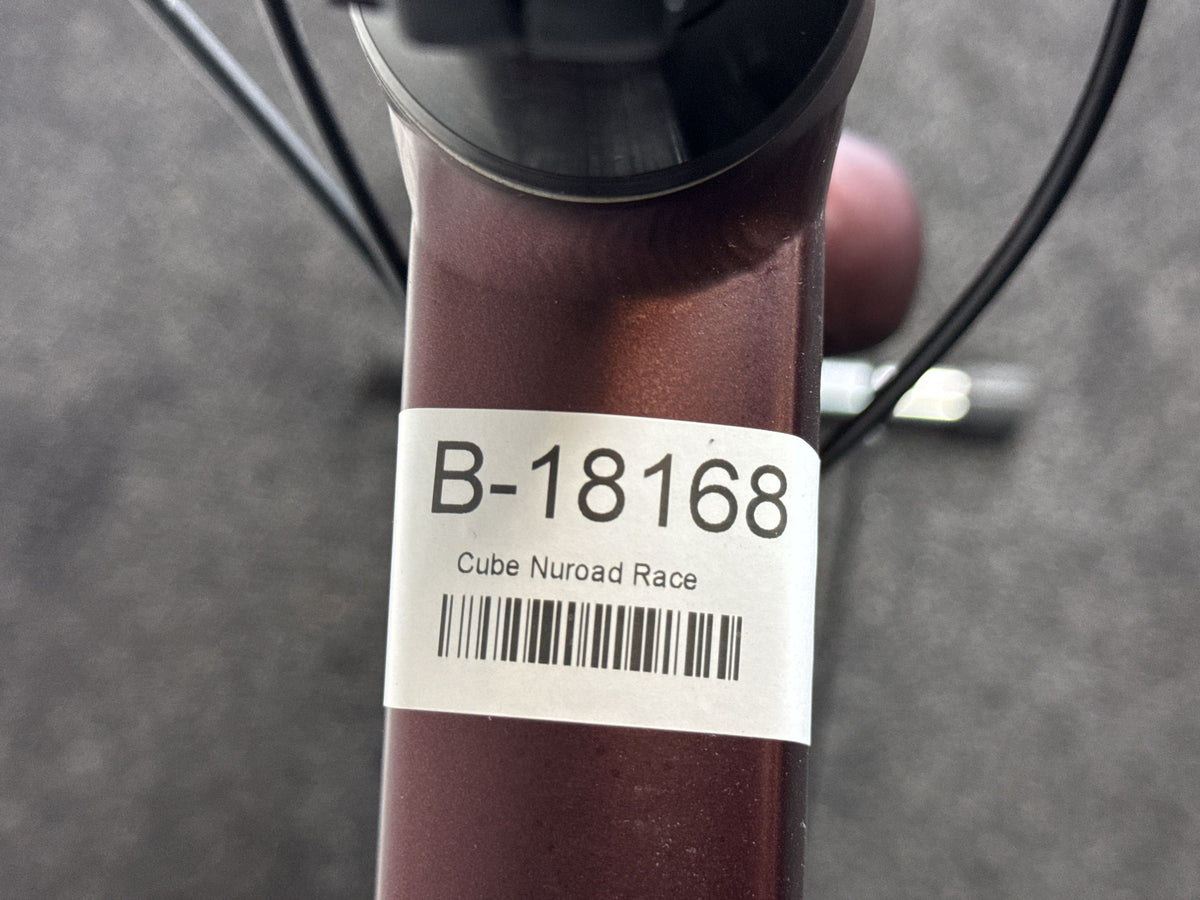 Cube Nuroad Race FE gebraucht – Rahmennummer-Etikett