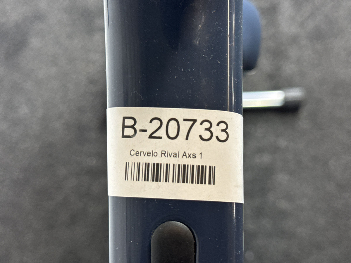 Cervelo Aspero Rival AXS 1 gebraucht – Rahmennummer-Etikett