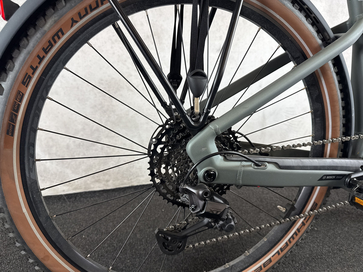 Scott Axis eRIDE 10 gebraucht – Hinterradnabe und Schaltung