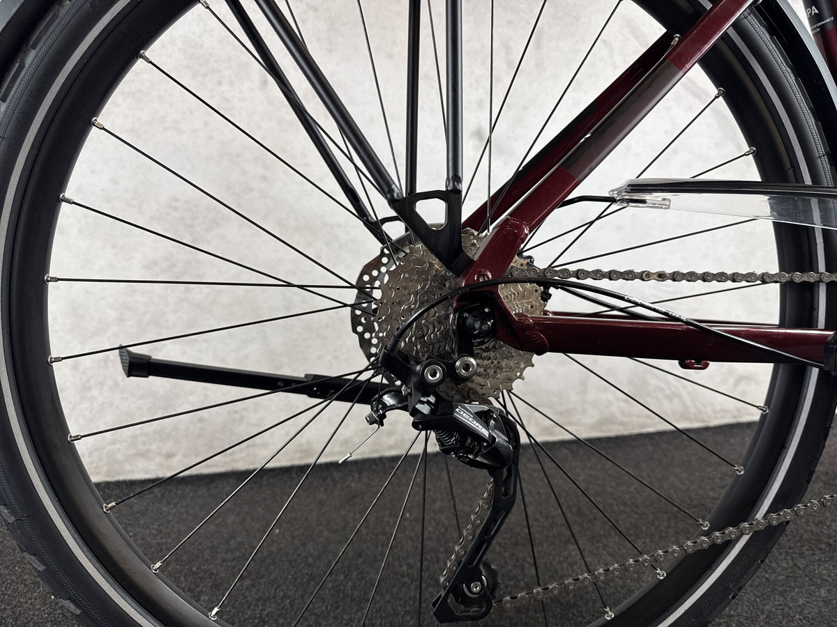 Cube Touring EXC gebraucht – Hinterradnabe und Schaltung