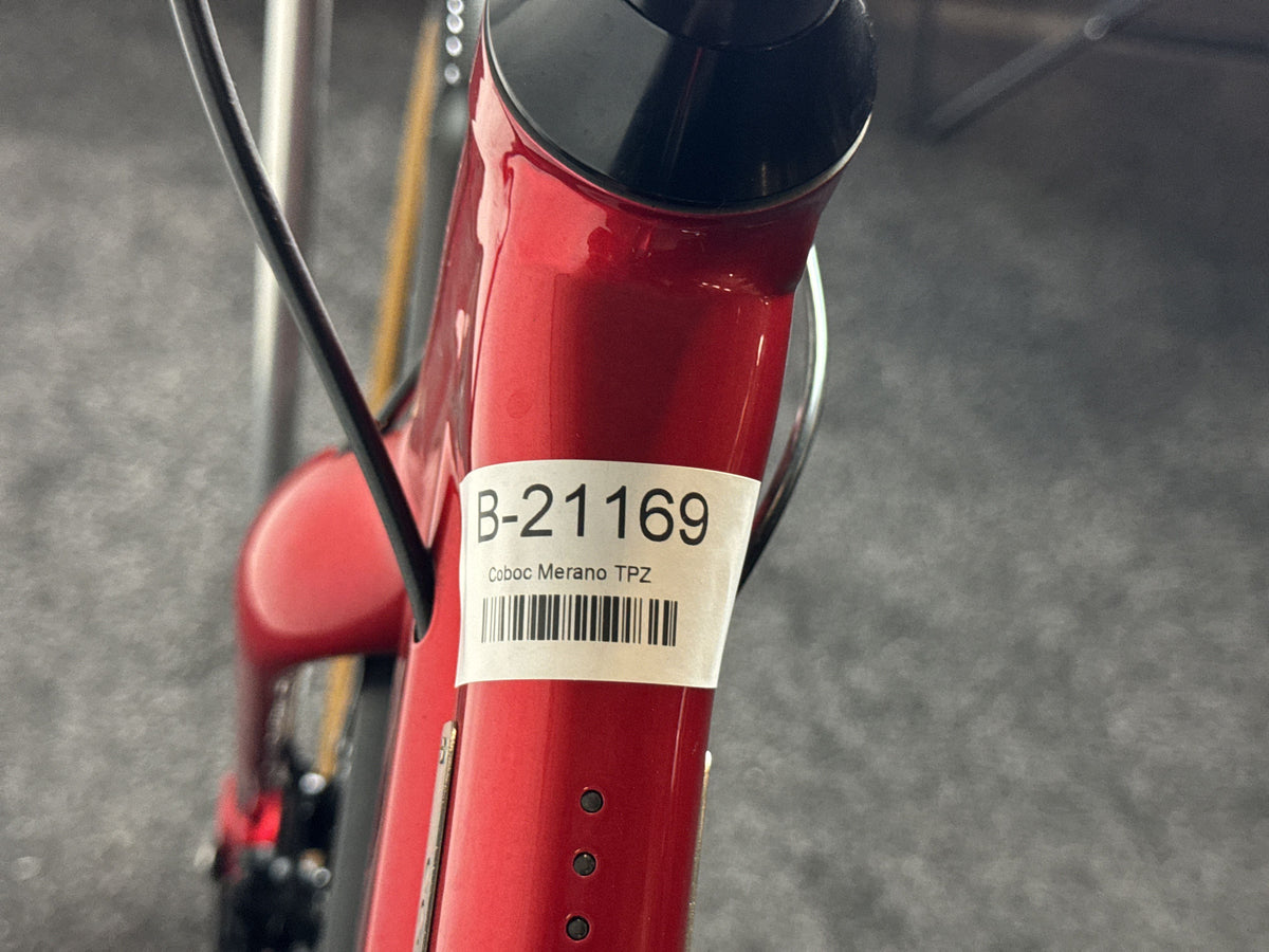 Coboc Merano TPZ gebraucht – Rahmennummer-Etikett