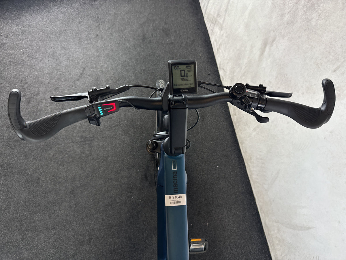 KTM Macina Style 730 gebraucht – Cockpit aus Fahrersicht