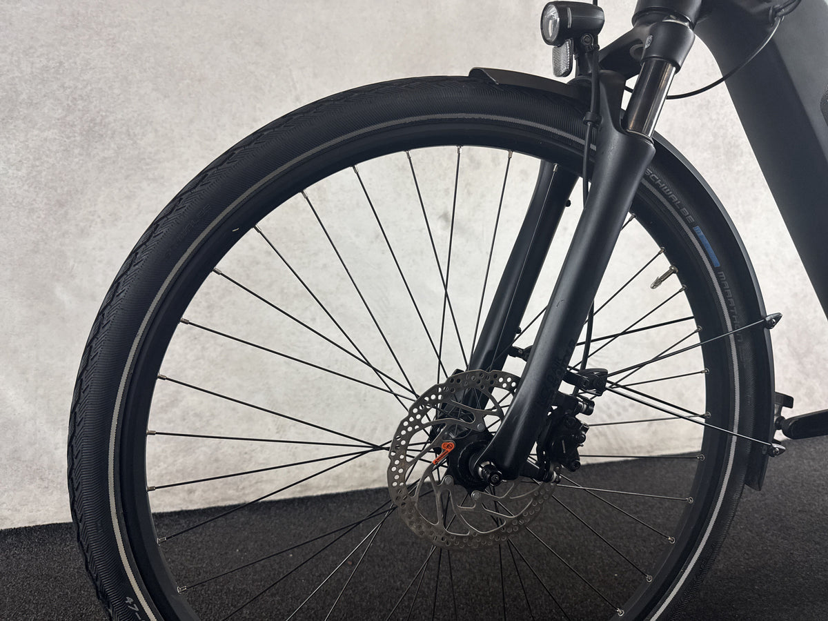 Stevens E-Courier Luxe Gent gebraucht – Vorderrad und Gabel