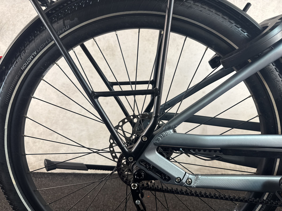 Pegasus Estremo EVO 12 Lite gebraucht – Hinterradnabe und Schaltung
