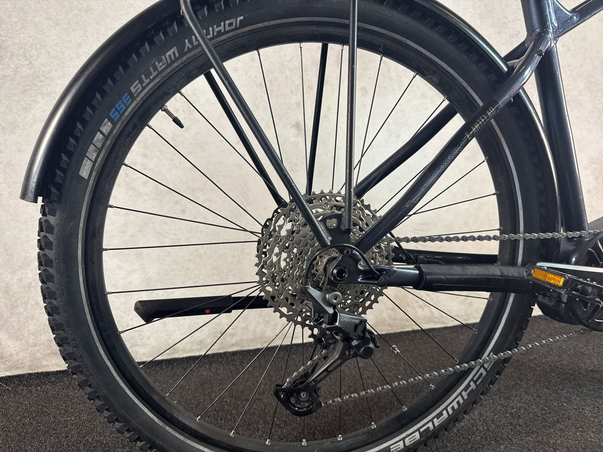 Stevens E-Antelao gebraucht – Hinterradnabe und Schaltung