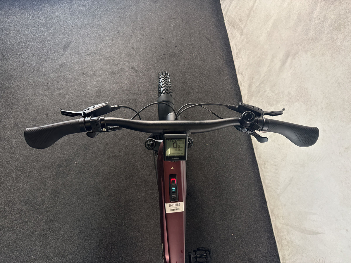 Bulls Iconic EVO gebraucht – Cockpit aus Fahrersicht