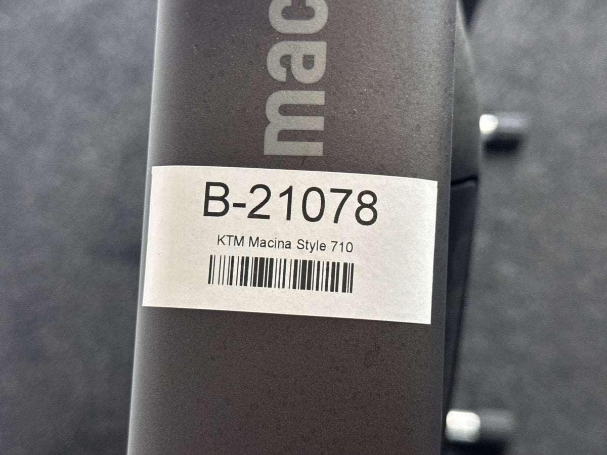 KTM Macina Style 710 gebraucht – Rahmennummer-Etikett
