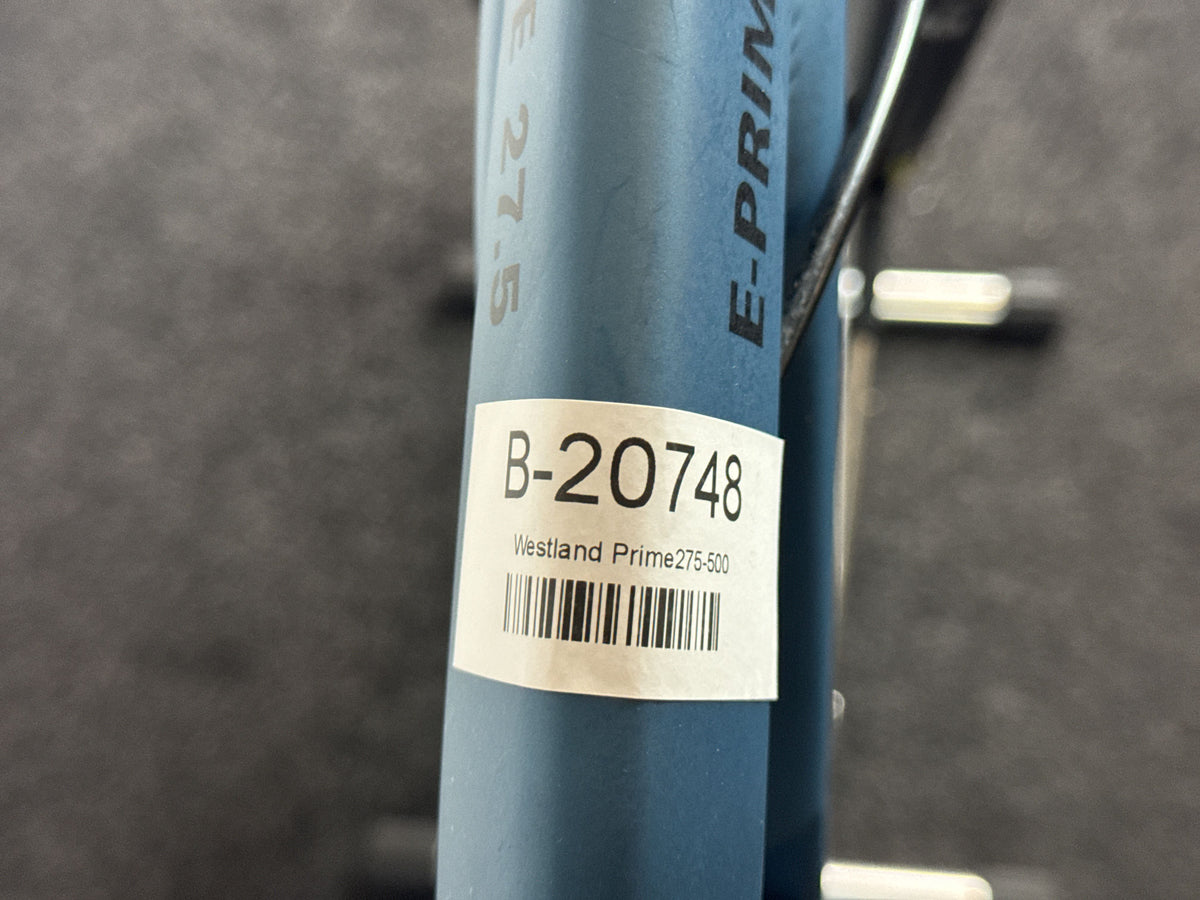 Westland E-Prime 27.5 gebraucht – Rahmennummer-Etikett