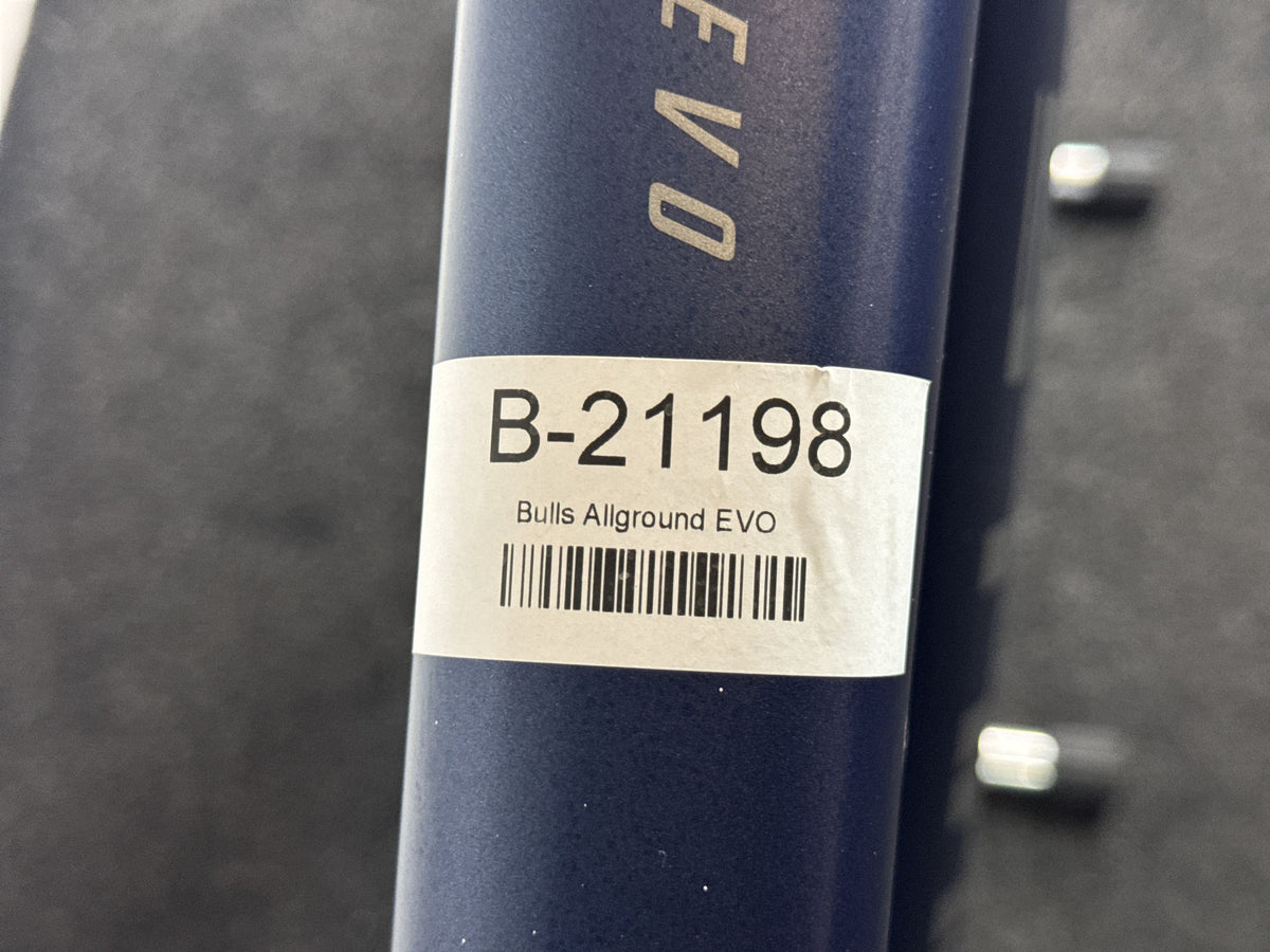 Bulls Allground EVO gebraucht – Rahmennummer-Etikett
