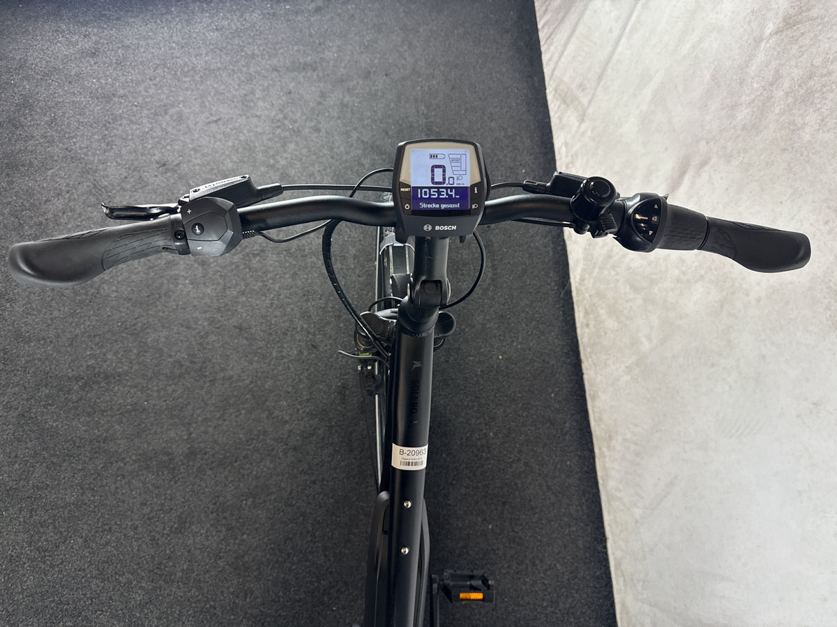 Pegasus Solero EVO 8F gebraucht – Cockpit aus Fahrersicht