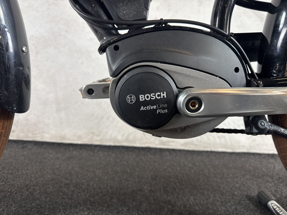Electra Loft Go! gebraucht – Motor von links