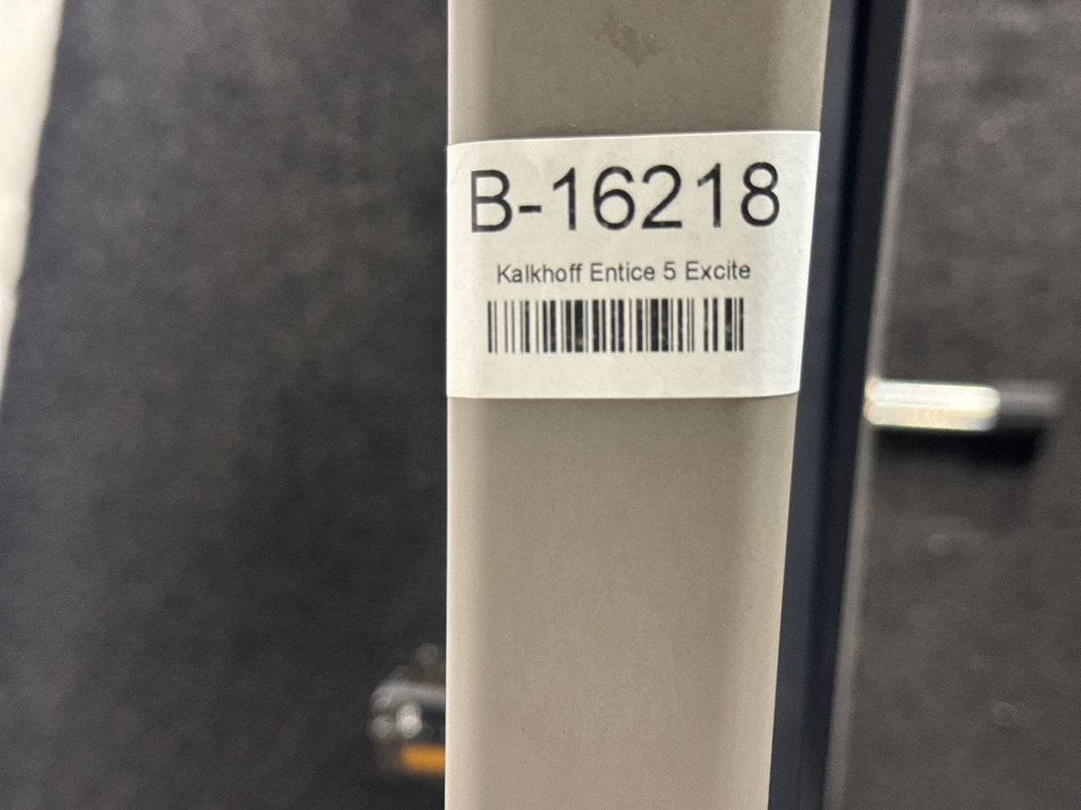 Kalkhoff Entice 5 Excite+ gebraucht – Rahmennummer-Etikett
