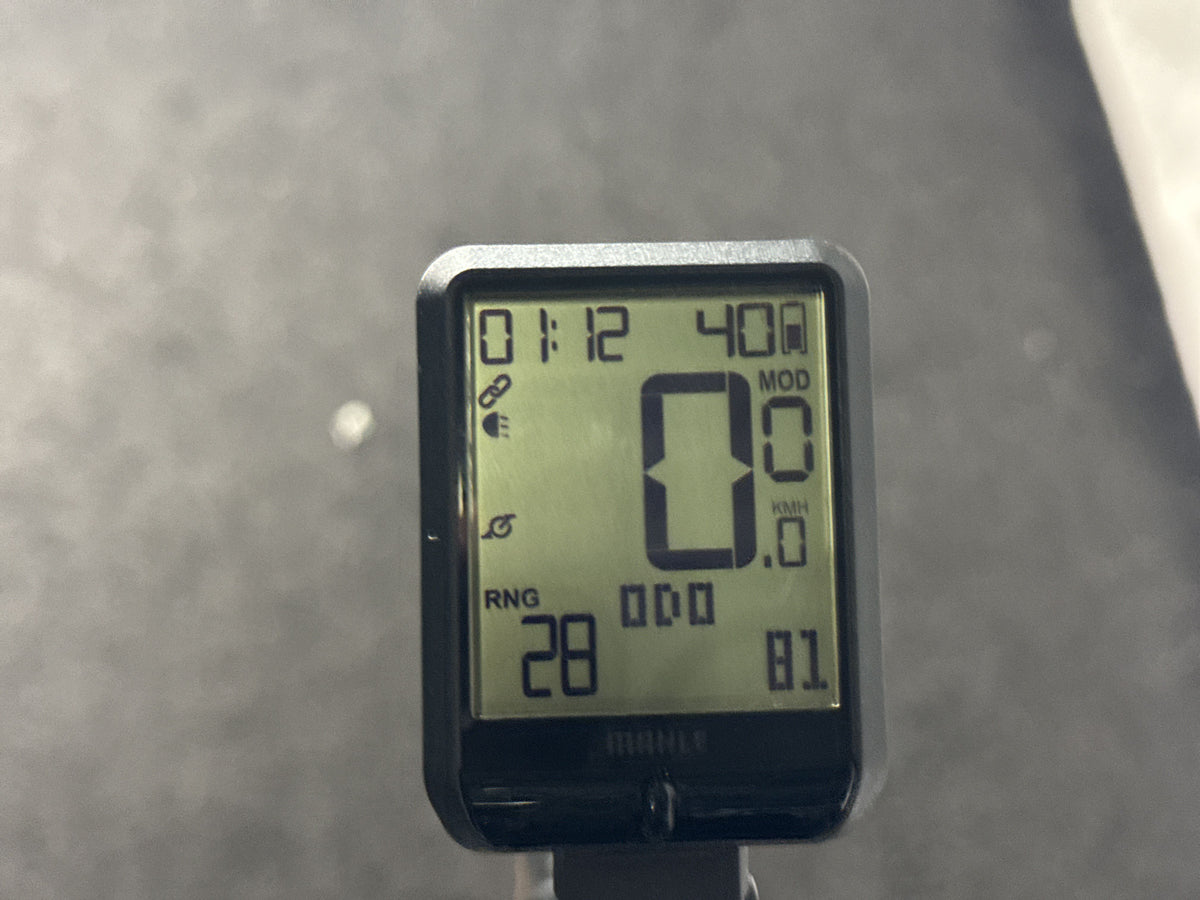 Mondraker Dusty R Grey Carbon Orange gebraucht – Display