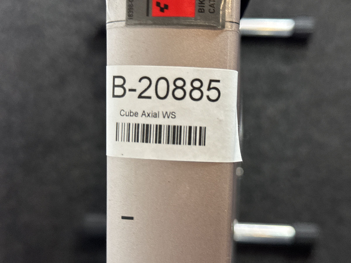 Cube Axial WS gebraucht – Rahmennummer-Etikett