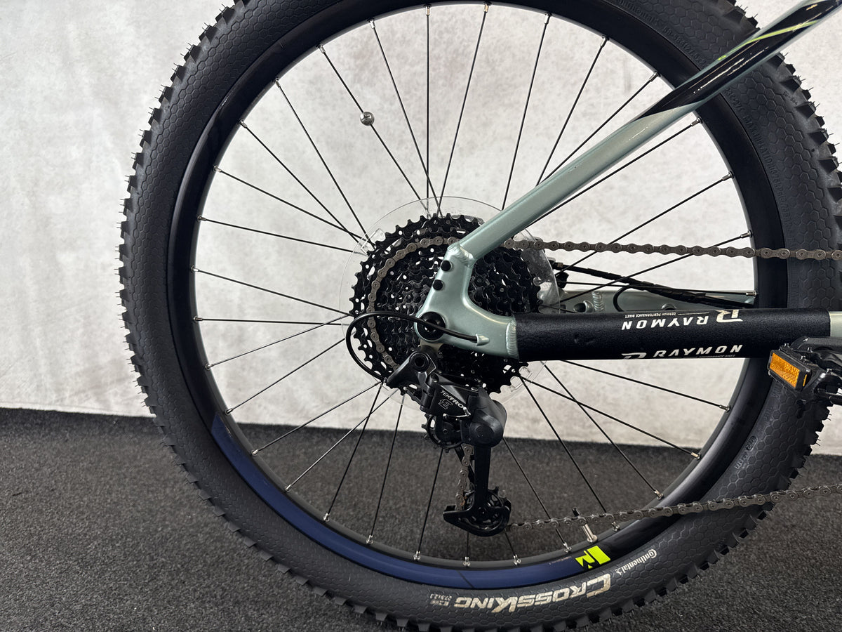 Raymon HardRay E 5.0 gebraucht – Hinterradnabe und Schaltung
