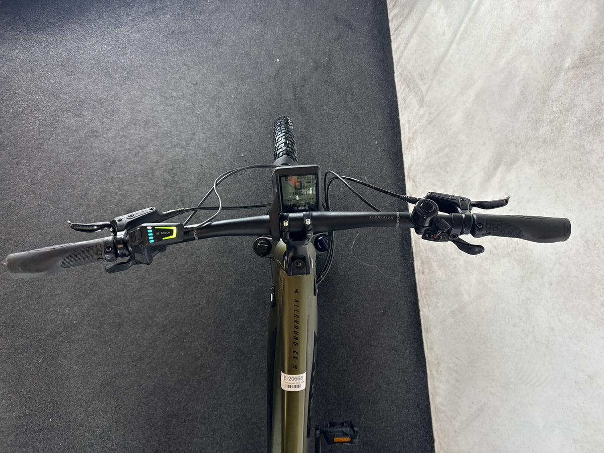 Bulls Allground CX gebraucht – Cockpit aus Fahrersicht