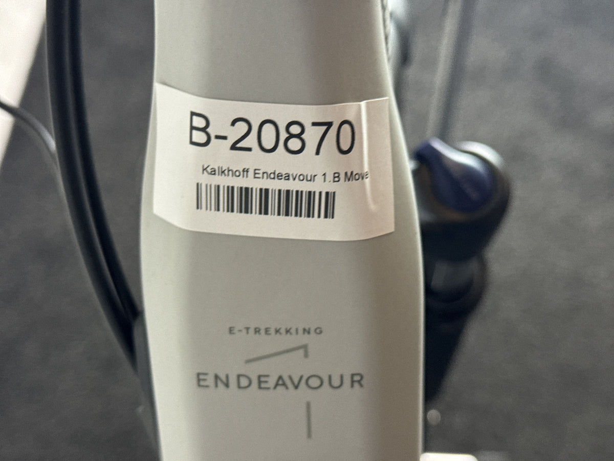 Kalkhoff Endeavour 1 gebraucht – Rahmennummer-Etikett