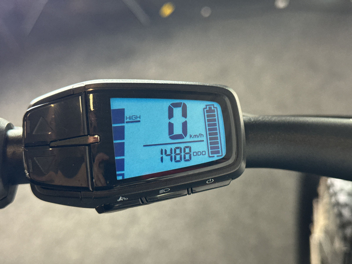 Haibike HardSeven 6 gebraucht – Display