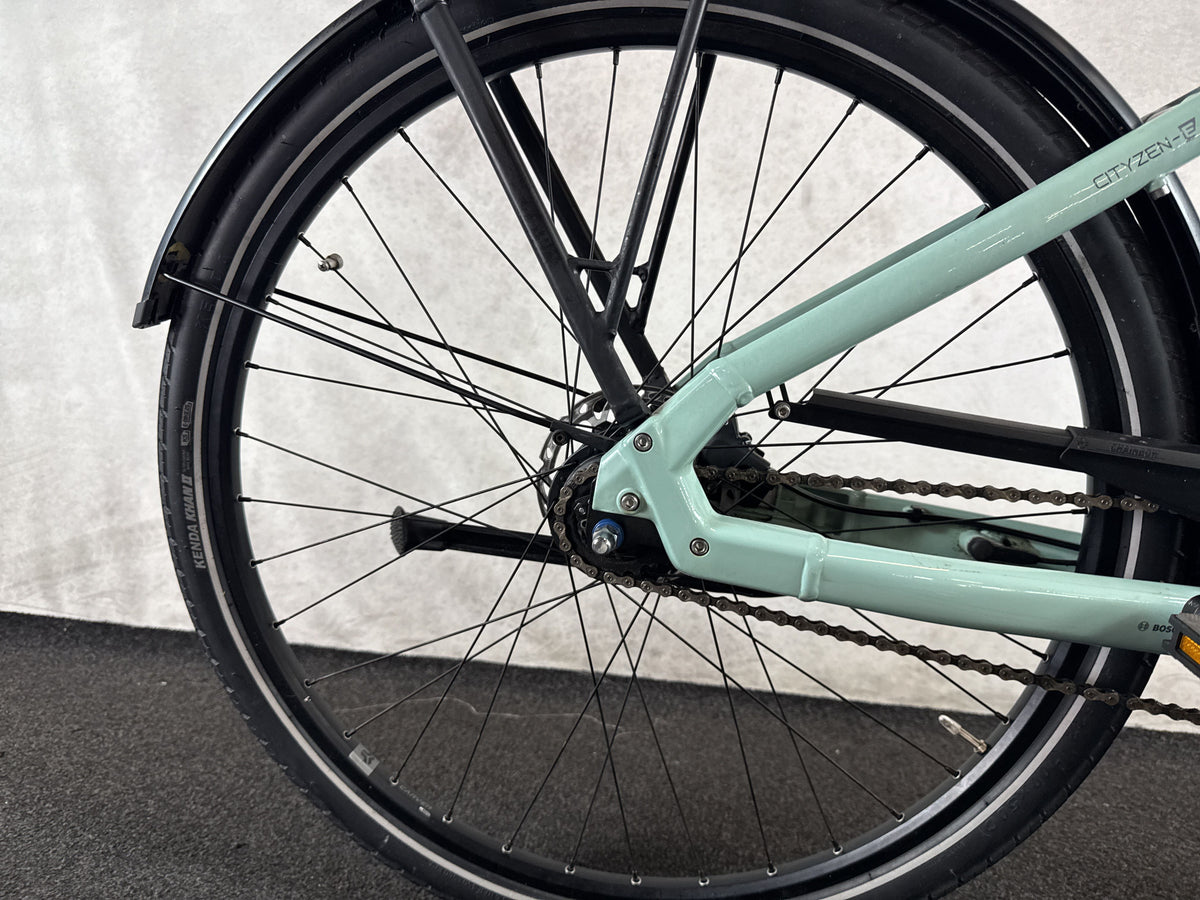 Carver Cityzen E.420 RT gebraucht – Hinterradnabe und Schaltung