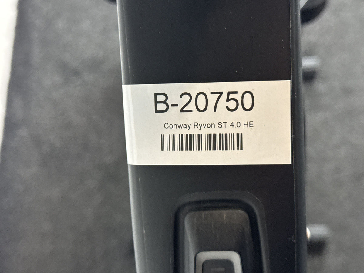 Conway Ryvon ST 4.0 gebraucht – Rahmennummer-Etikett