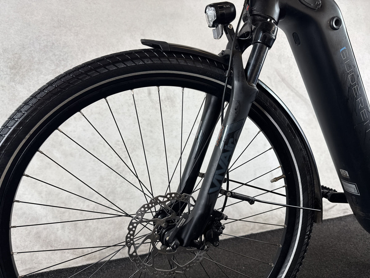 Gudereit ET-10 evo Basic gebraucht – Vorderrad und Gabel
