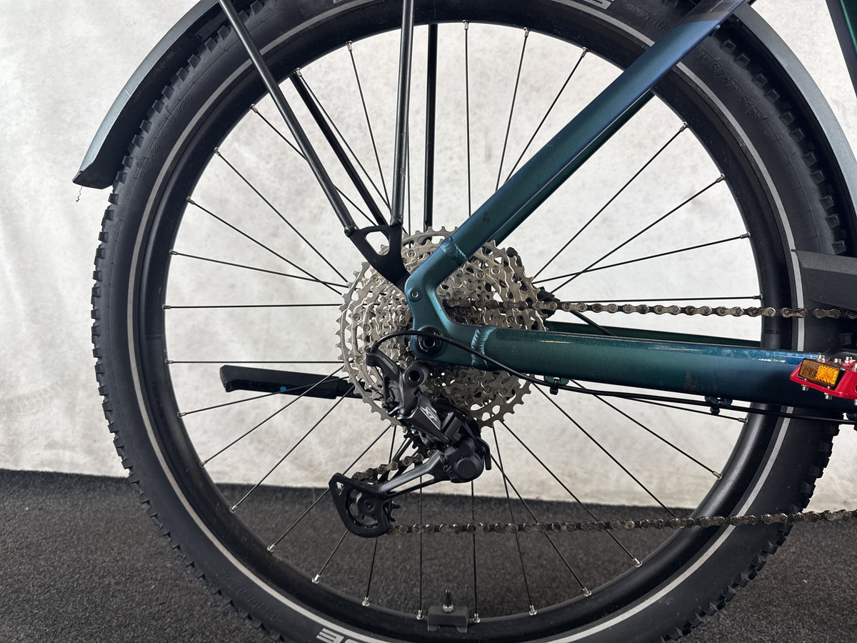 CUBE Nuride Hybrid EXC 800 Allroad gebraucht – Hinterradnabe und Schaltung