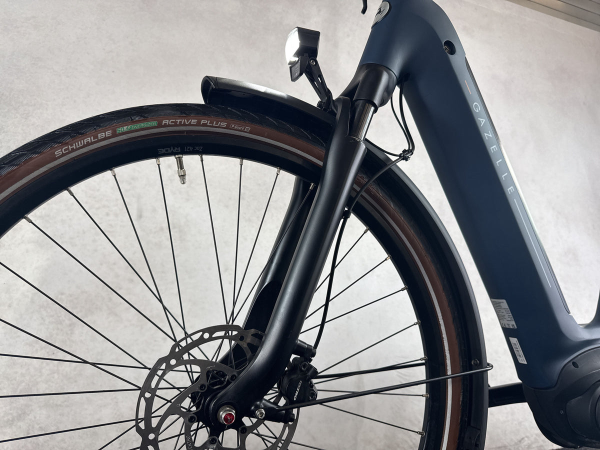 Gazelle Grenoble C8 gebraucht – Vorderrad und Gabel
