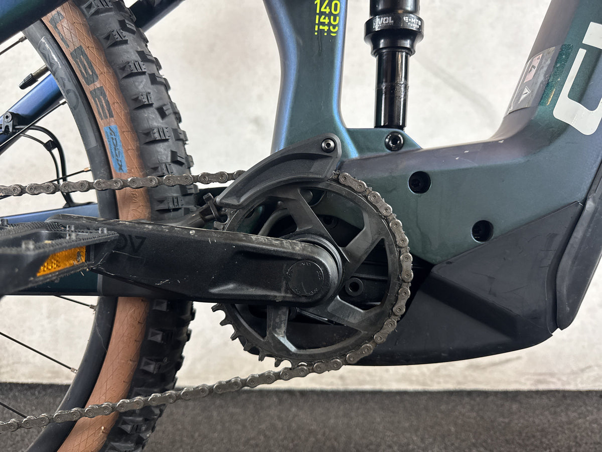 CUBE Stereo Hybrid 140 HPC SLX 750 gebraucht – Motor von rechts