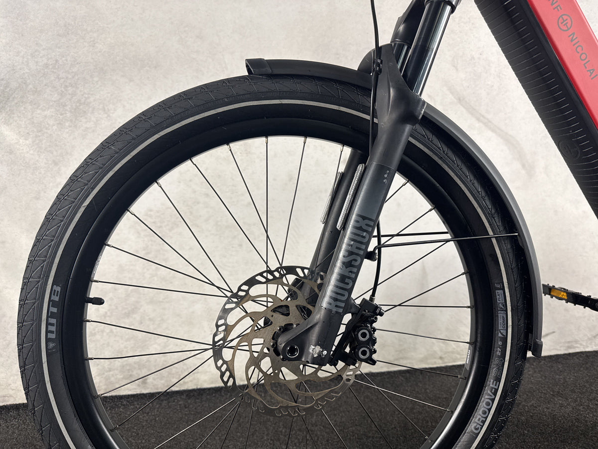 HNF Nicolai XD4 Adventure gebraucht – Vorderrad und Gabel