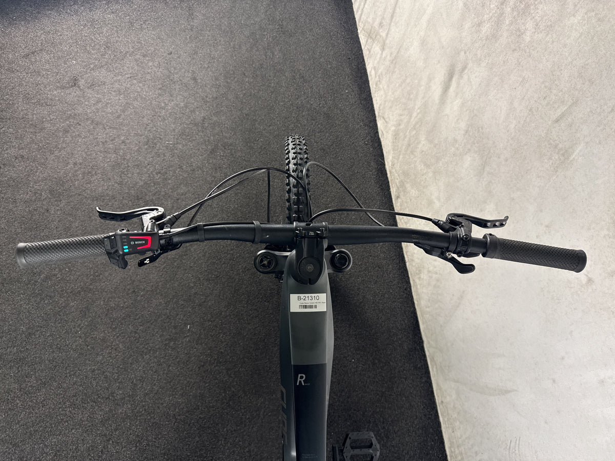 CUBE Stereo Hybrid 160 HPC Race 625 27.5 gebraucht – Cockpit aus Fahrersicht