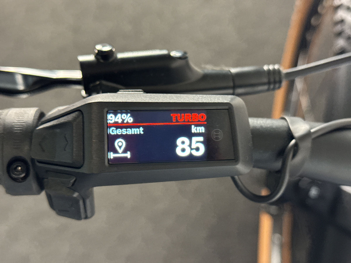Cube Reaction Hybrid Pro 750 gebraucht – Display