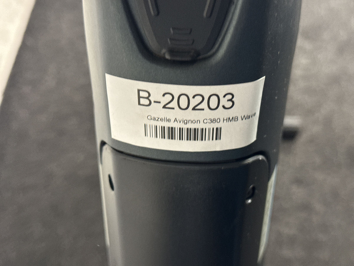 Gazelle Avignon C380 HMB gebraucht – Rahmennummer-Etikett