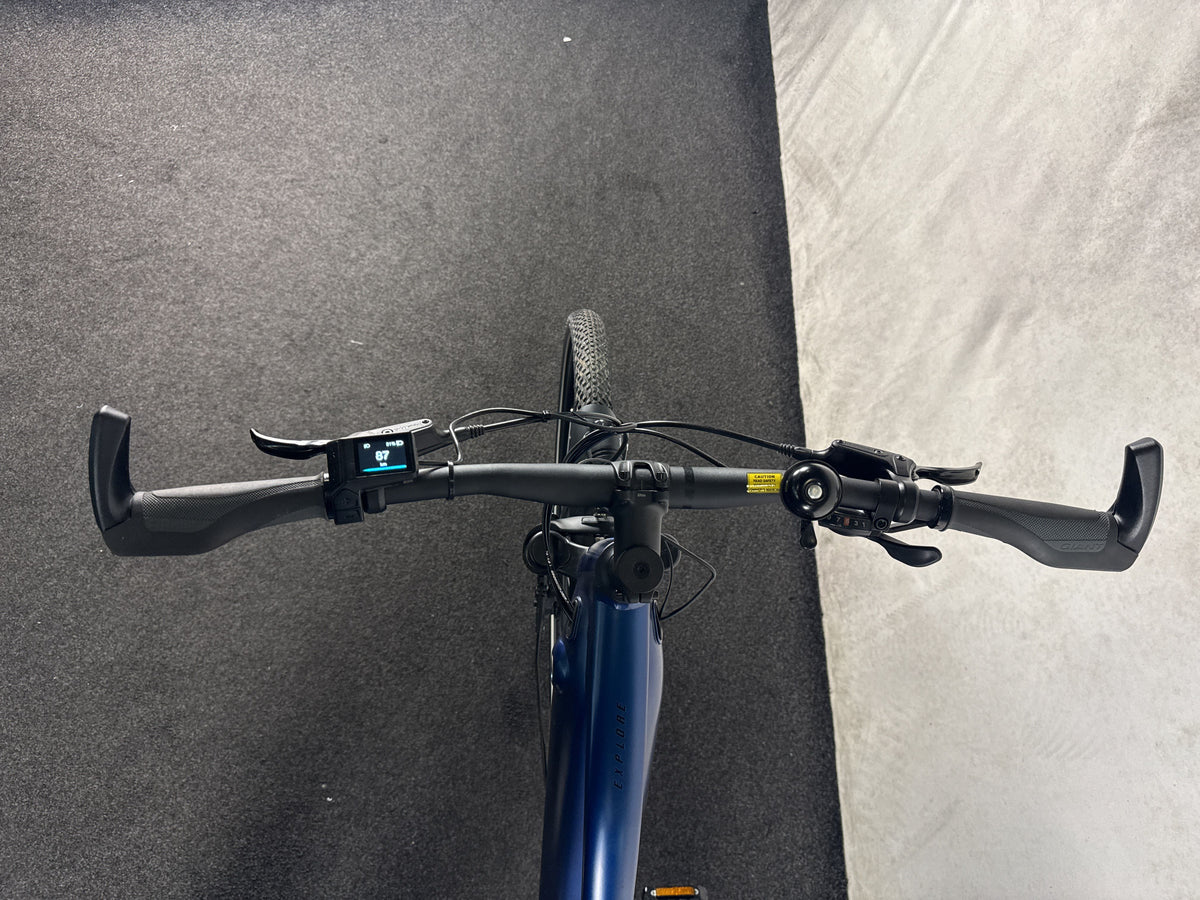 Giant Explore E+ 2D STA gebraucht – Cockpit aus Fahrersicht