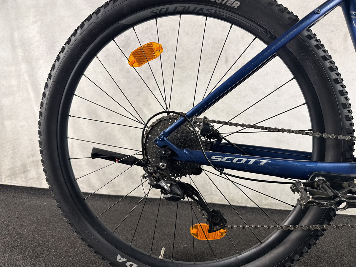 Scott Aspect 940 gebraucht – Hinterradnabe und Schaltung
